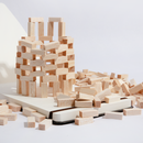 Light Gray Hobby Line Balsa Bricks 238 Pieces Wood Crafts