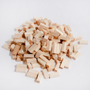 Light Gray Hobby Line Balsa Bricks 238 Pieces Wood Crafts