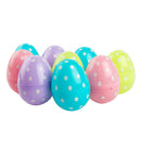 Turquoise Art Star Easter Assorted Plastic Fillable Eggs 12pc Easter