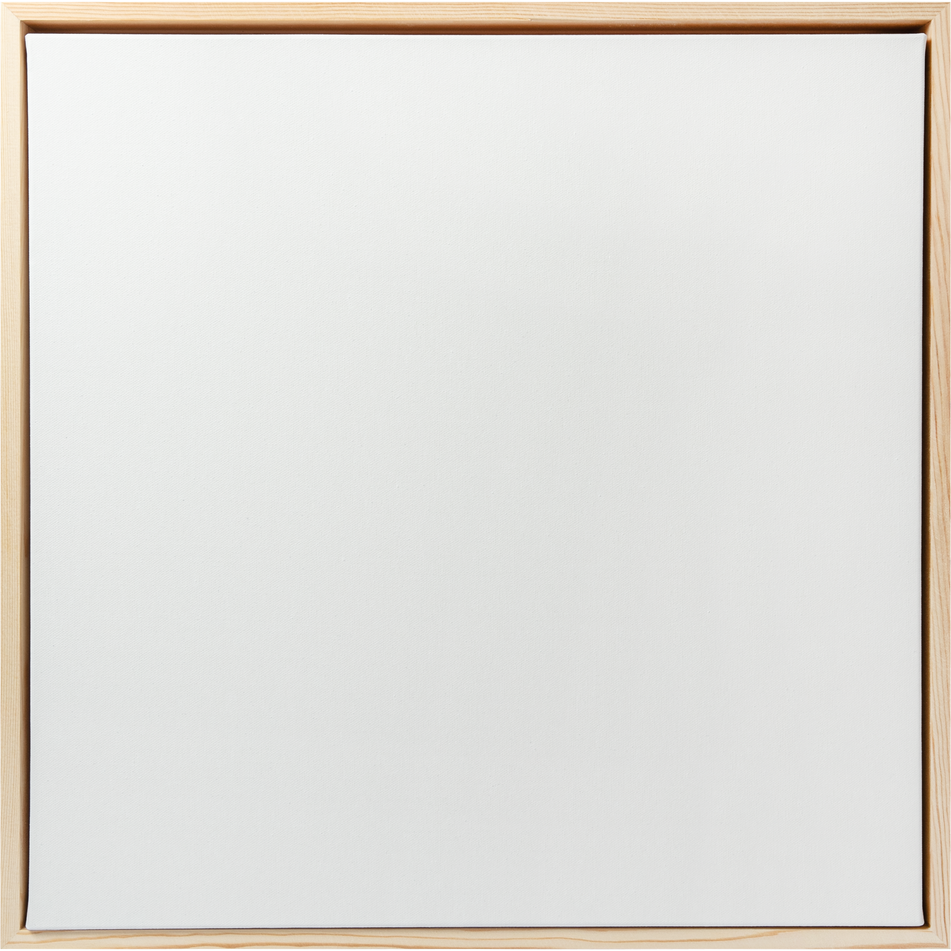 Beige Eraldo di Paolo Stretched Canvas with Wood Frame 20 x 20 Inches Gallery Wrapped Stretched Canvas With Wooden Frame