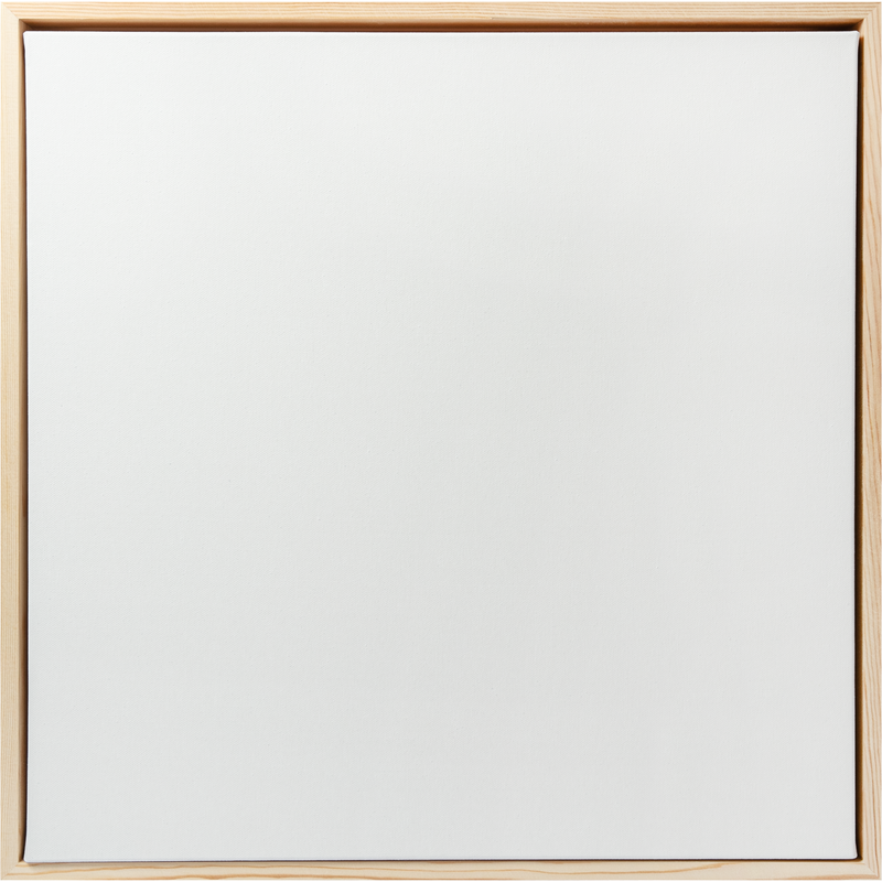 Beige Eraldo Di Paolo Stretched Canvas with Wood Frame 20 x 20 Inches Canvas and Painting Surfaces