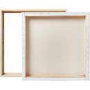 Light Gray Eraldo di Paolo Stretched Canvas with Wood Frame 20 x 20 Inches Gallery Wrapped Stretched Canvas With Wooden Frame