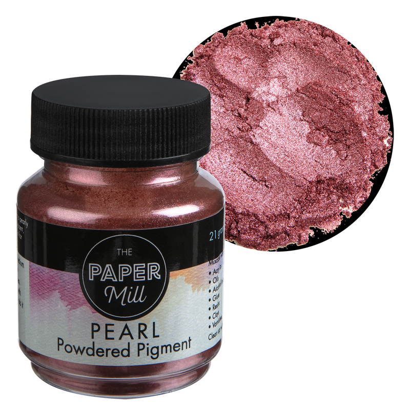 Dark Slate Gray The Paper Mill Pearl Powder Pigment 21g Metallic Rose 181955A Pigments