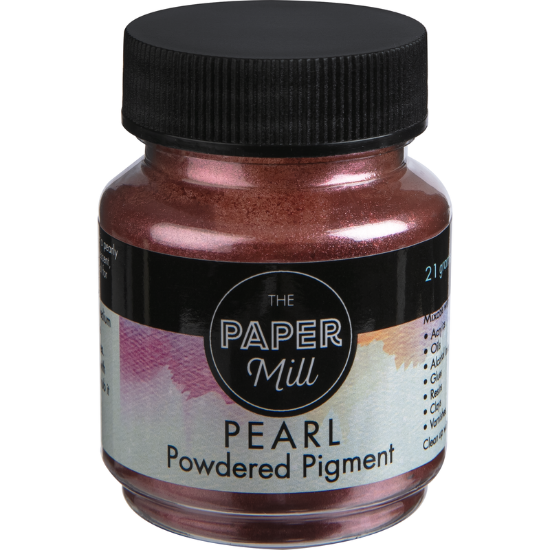 Dark Slate Gray The Paper Mill Pearl Powder Pigment 21g Metallic Rose 181955A Pigments