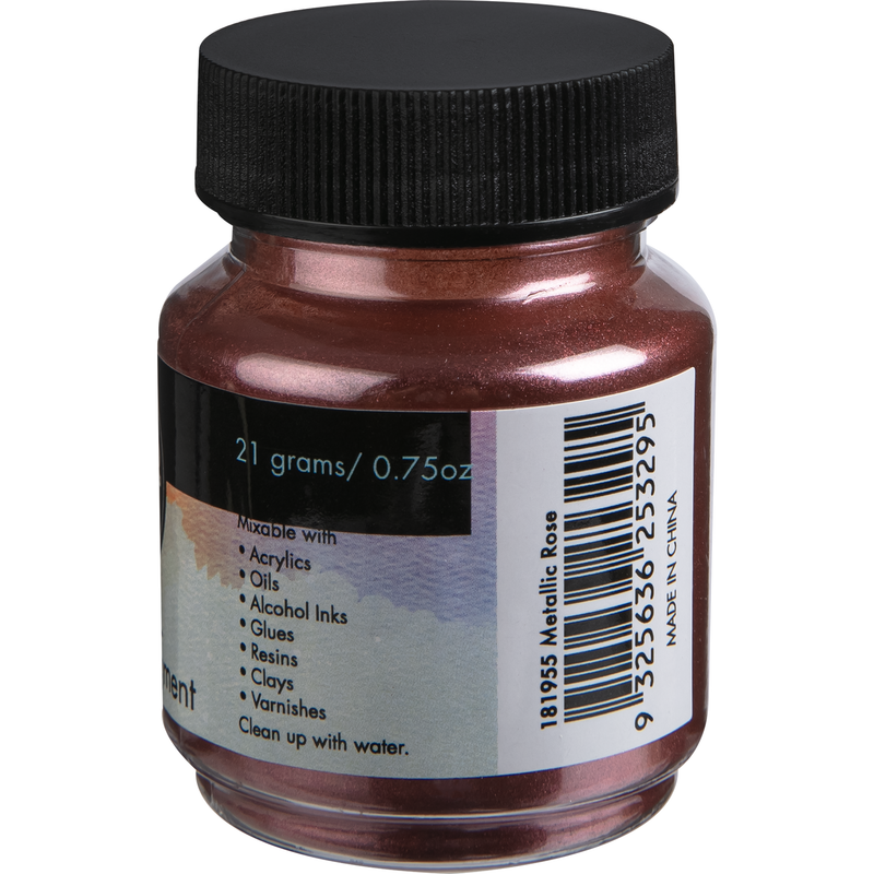 Dark Slate Gray The Paper Mill Pearl Powder Pigment 21g Metallic Rose 181955A Pigments