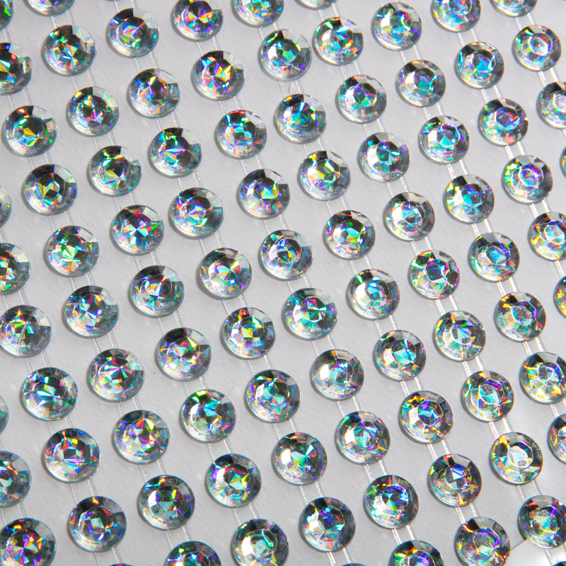 Gray Illusions Glitzee Clear Adhesive Gemstones 9mm (550 Pieces) Sequins and Rhinestons