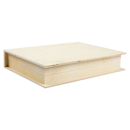 Wheat Urban Crafter Plywood Wooden Book 19 x 24 x 4.9cm All Woodcraft
