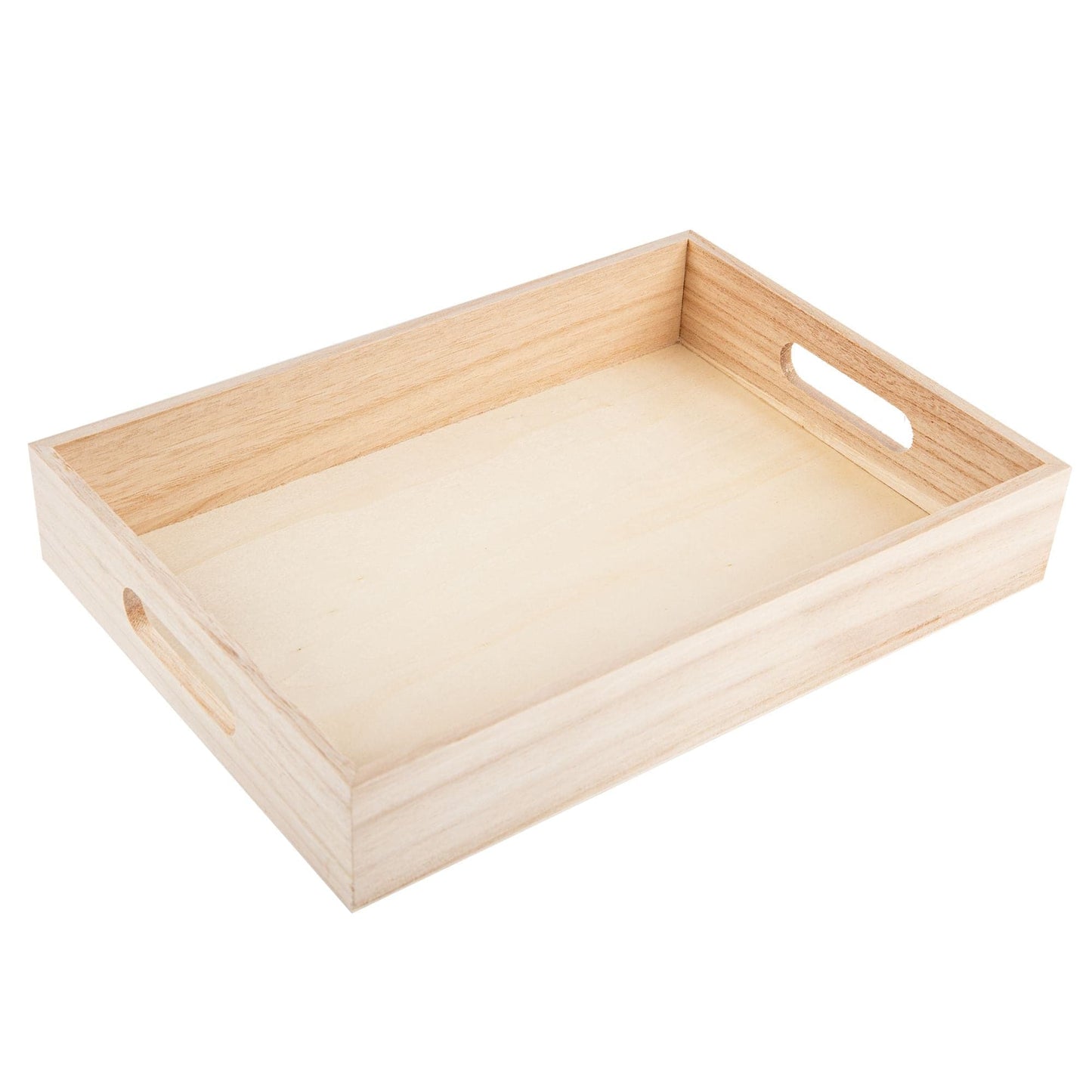 Antique White Urban Crafter Pine Tray 32 x 22 x 5.5cm All Woodcraft