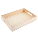 Antique White Urban Crafter Pine Tray 32 x 22 x 5.5cm All Woodcraft