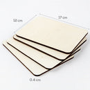 White Smoke Urban Crafter Plywood Panels 17 x 12cm 4 Pack Wood Crafts