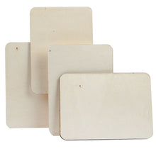 Light Gray Urban Crafter Plywood Panels 17 x 12cm 4 Pack Wood Crafts