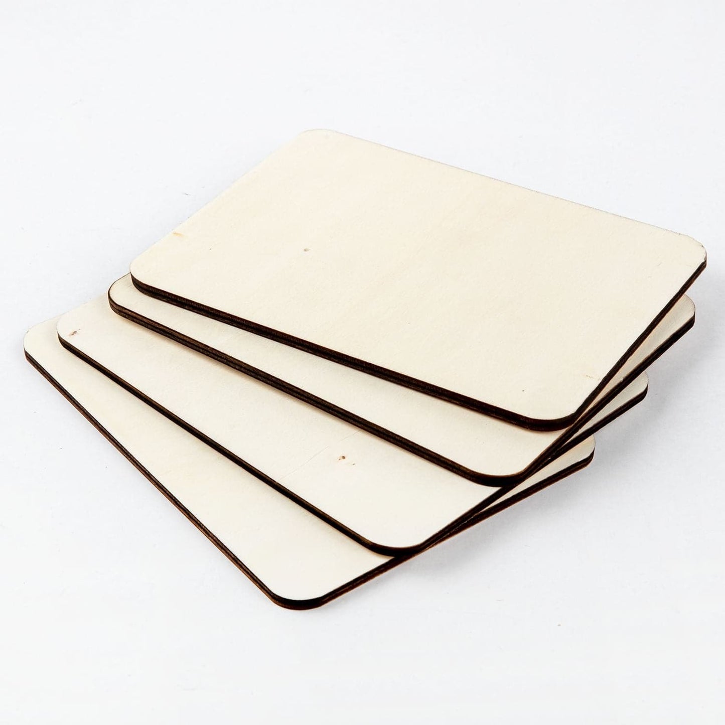 White Smoke Urban Crafter Plywood Panels 17 x 12cm 4 Pack Wood Crafts