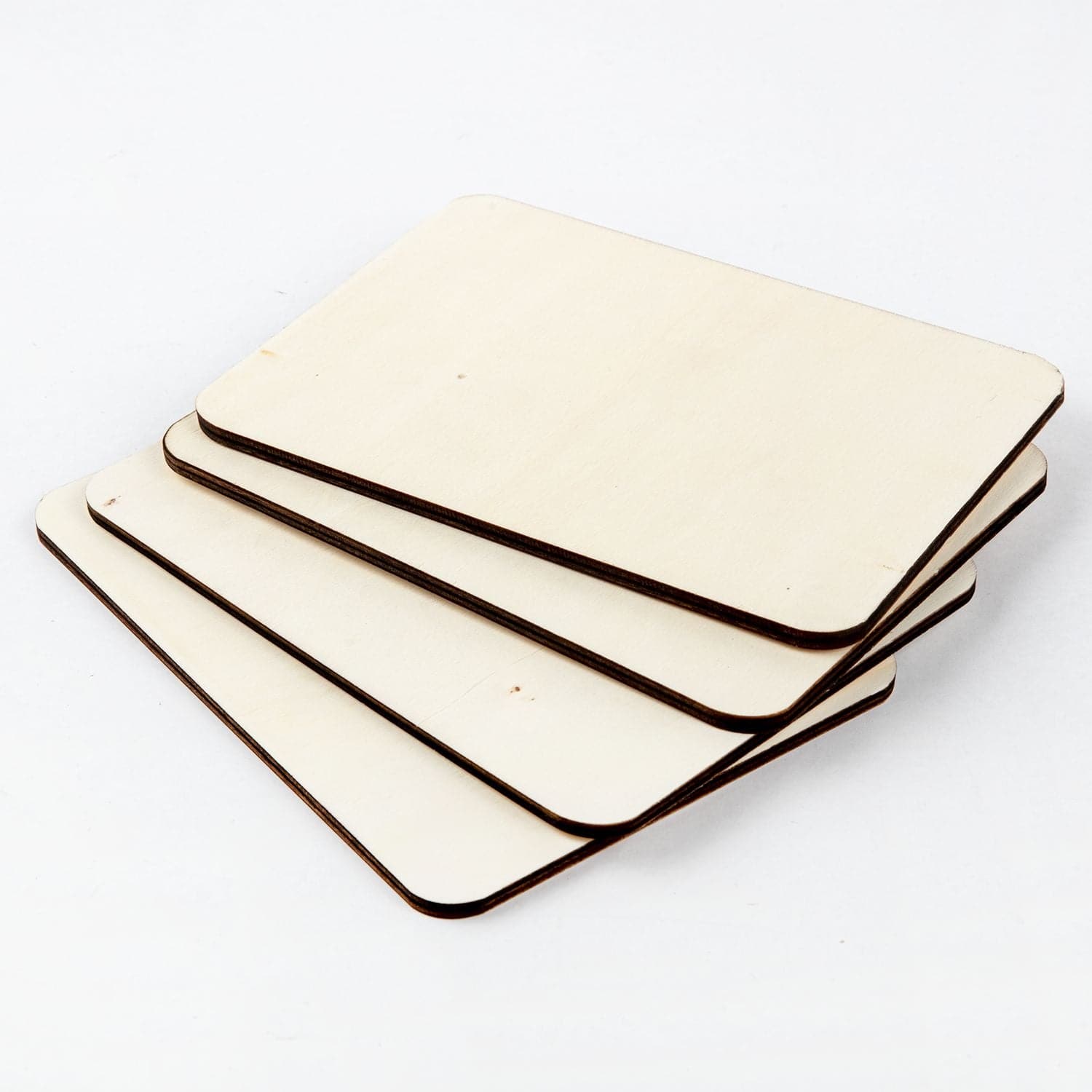 White Smoke Urban Crafter Plywood Panels 17 x 12cm 4 Pack Wood Crafts