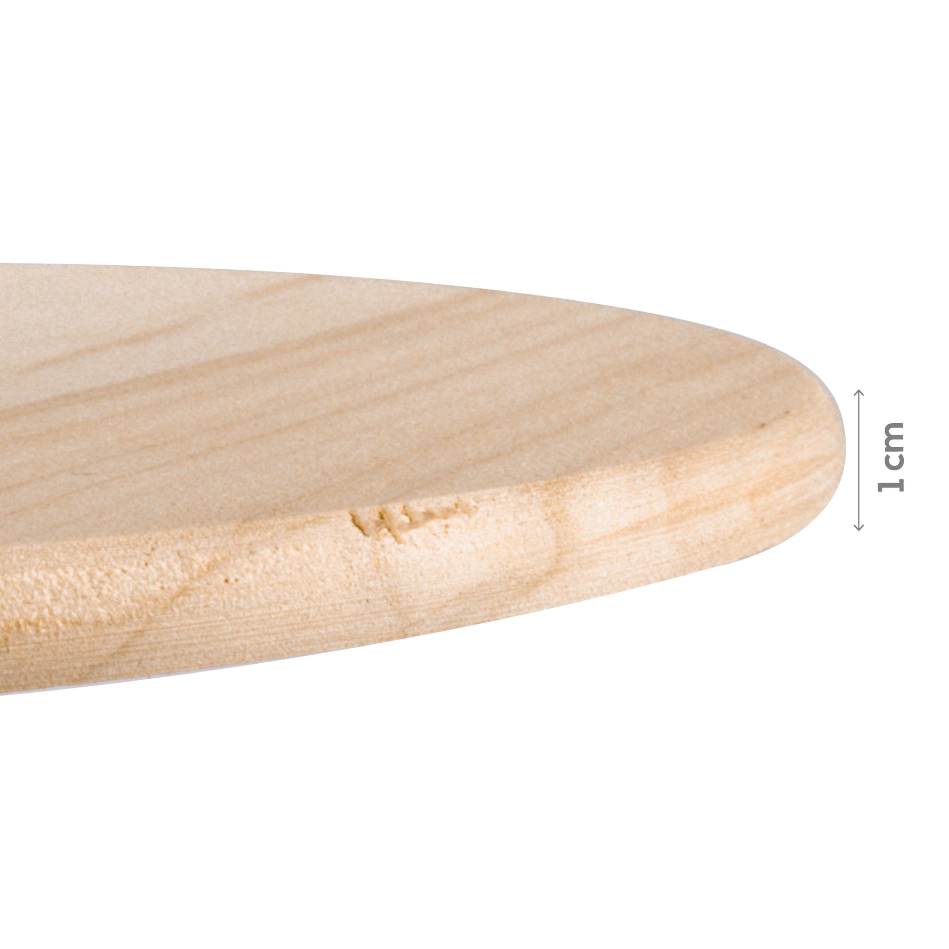 Tan Urban Crafter Round Plywood Panel 30cm Diameter Wood Crafts