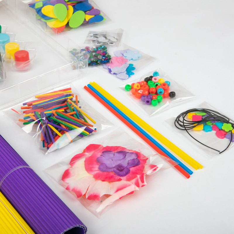 Salmon Art Star Jumbo Craft Box (350+ Pieces) Kids Craft Kits