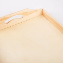 Bisque Urban Crafter Rectangular Wooden Tray 35.5x28.6x6.6cm Trays