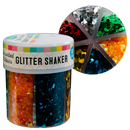 Tan Art Star Chunky Glitter Shaker Assorted Colours 80g Glitter