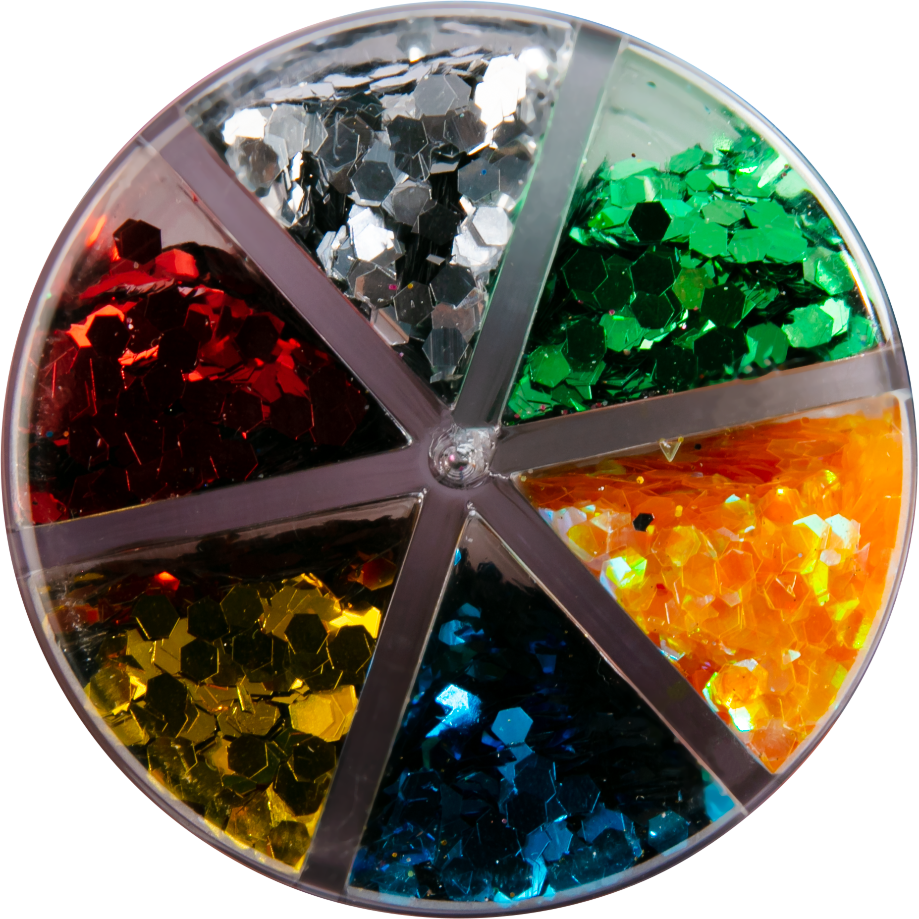 Black Art Star Chunky Glitter Shaker Assorted Colours 80g Glitter