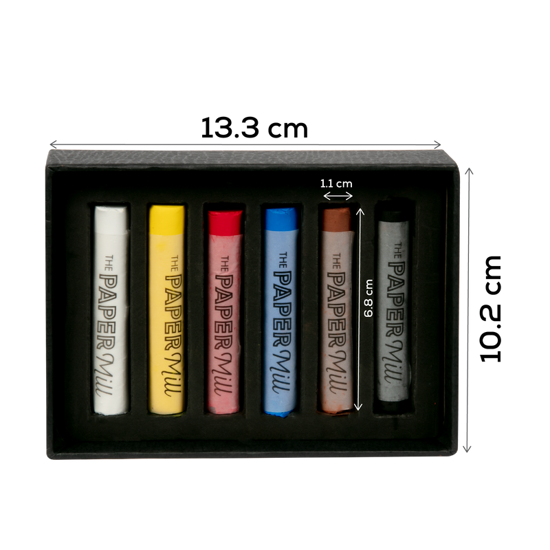 Tan Paper Mill Soft Pastels 6pc Pastels & Charcoal