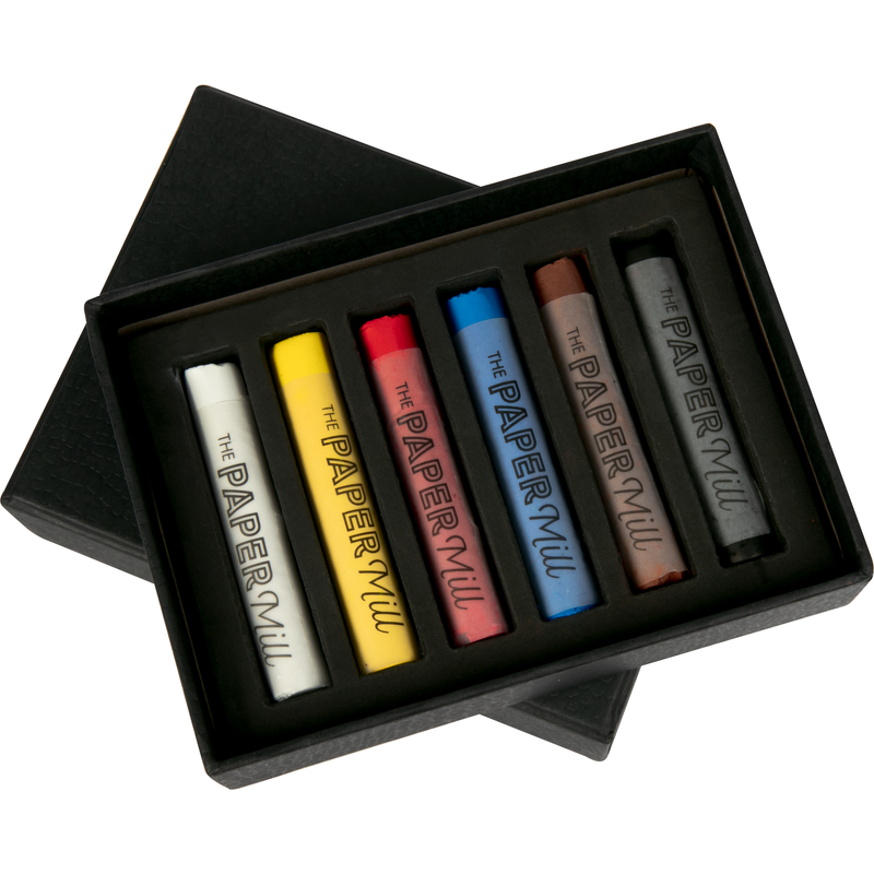 Black Paper Mill Soft Pastels 6pc Pastels & Charcoal
