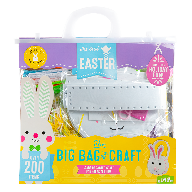Light Gray Art Star Easter Big Bag of Craft Easter