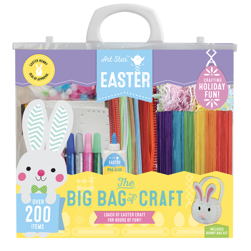 Gray Art Star Easter Big Bag of Craft Easter