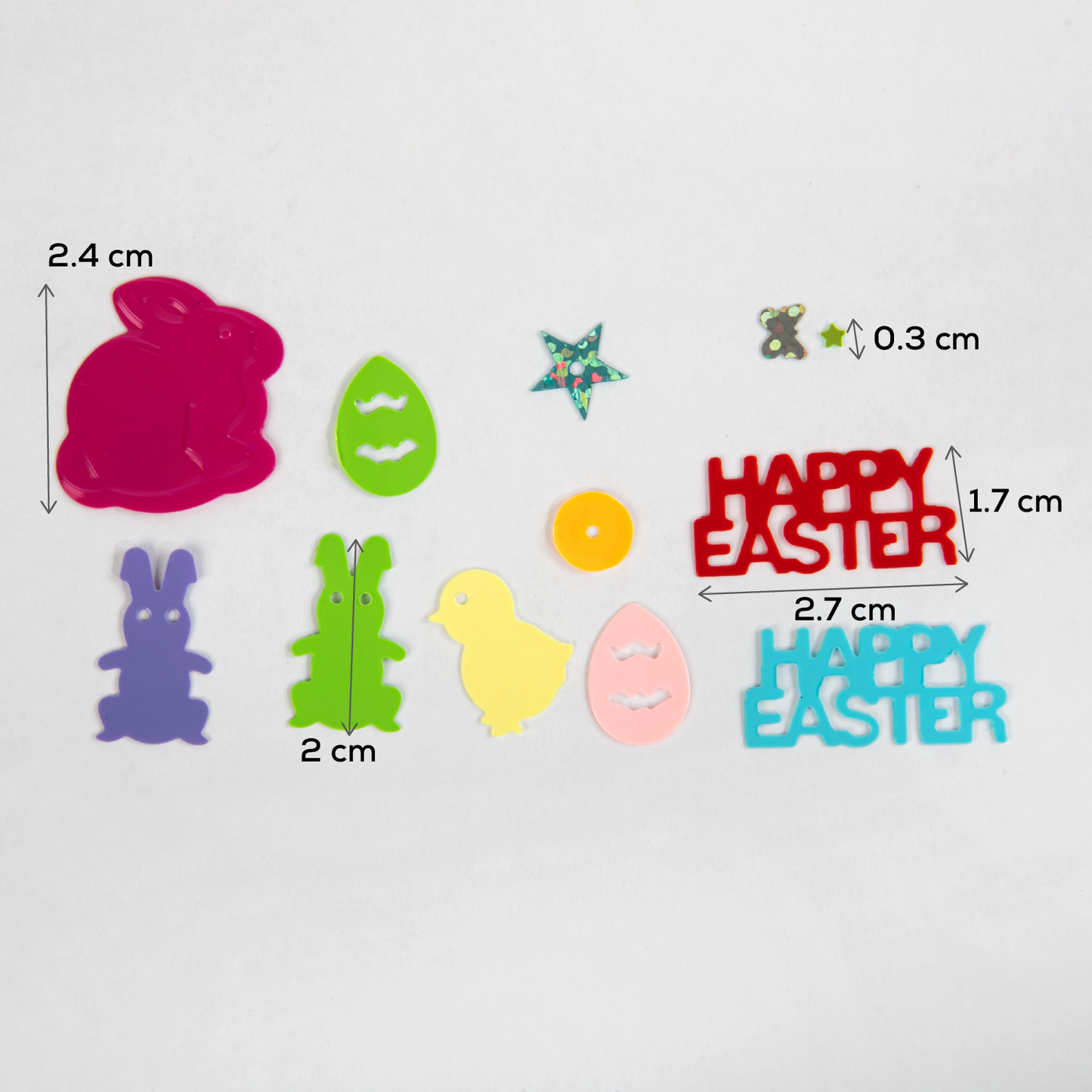 Lavender Art Star Easter Table Scatters 30g Easter