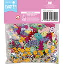 Dark Gray Art Star Easter Table Scatters 30g Easter