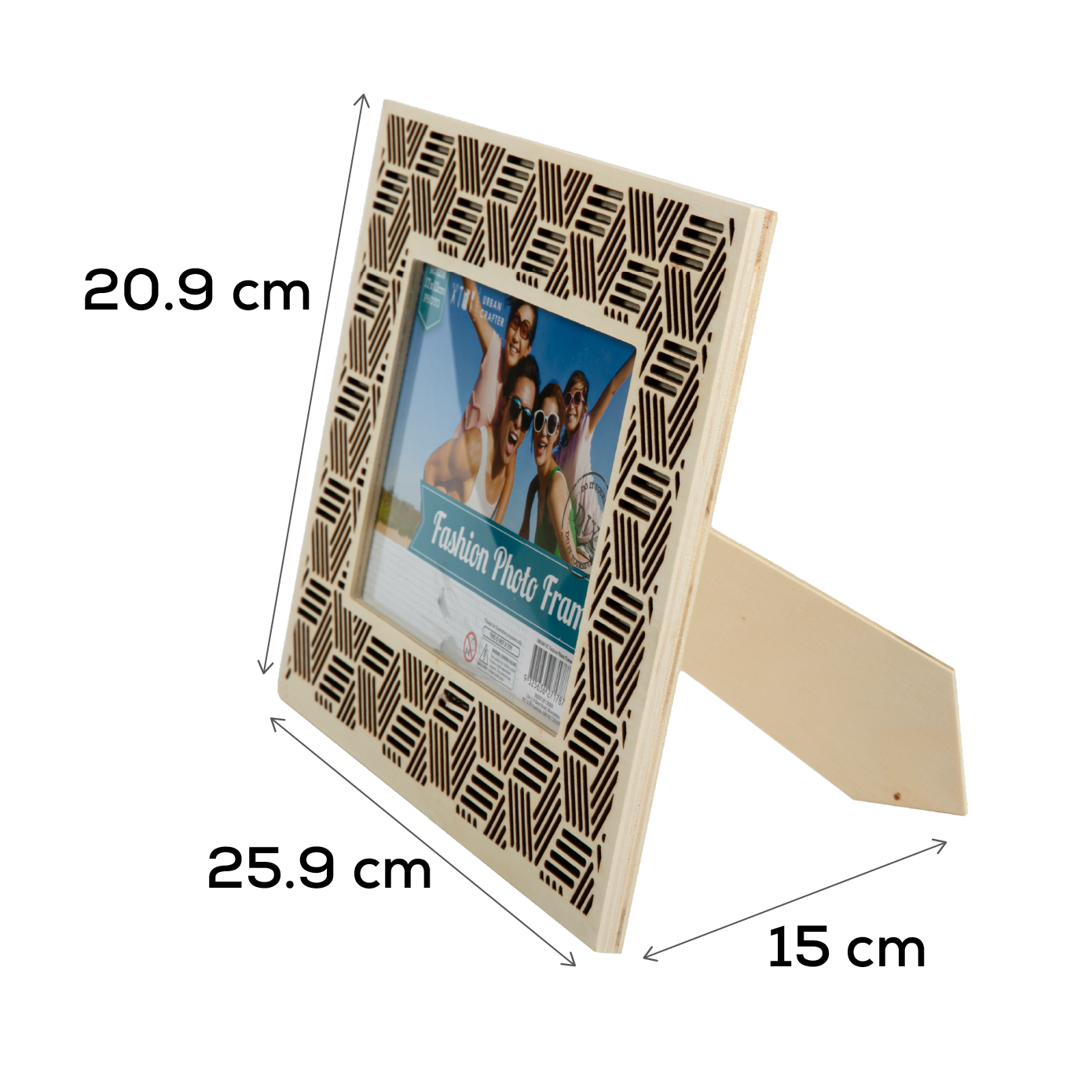 Tan Urban Crafter Fashion Photo Frame 21x26x1.5cm Frames