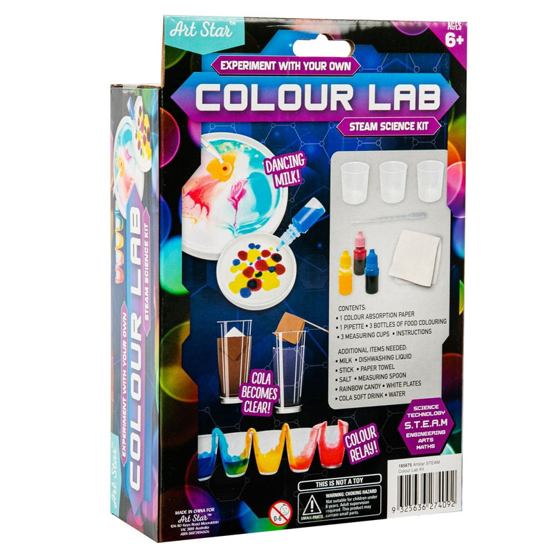 Black Art Star Experiment With Your Own Colour Lab STEAM Science Kit Kids STEM & STEAM Kits
