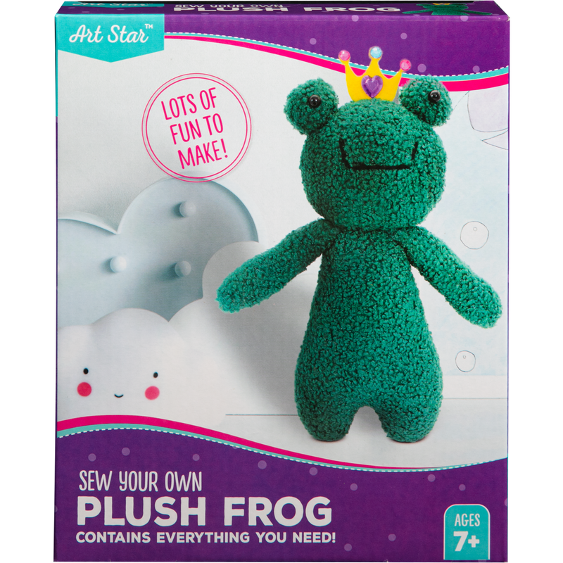 Light Gray Art Star Stuff & Stitch A Frog Activity Kit Kids Activities