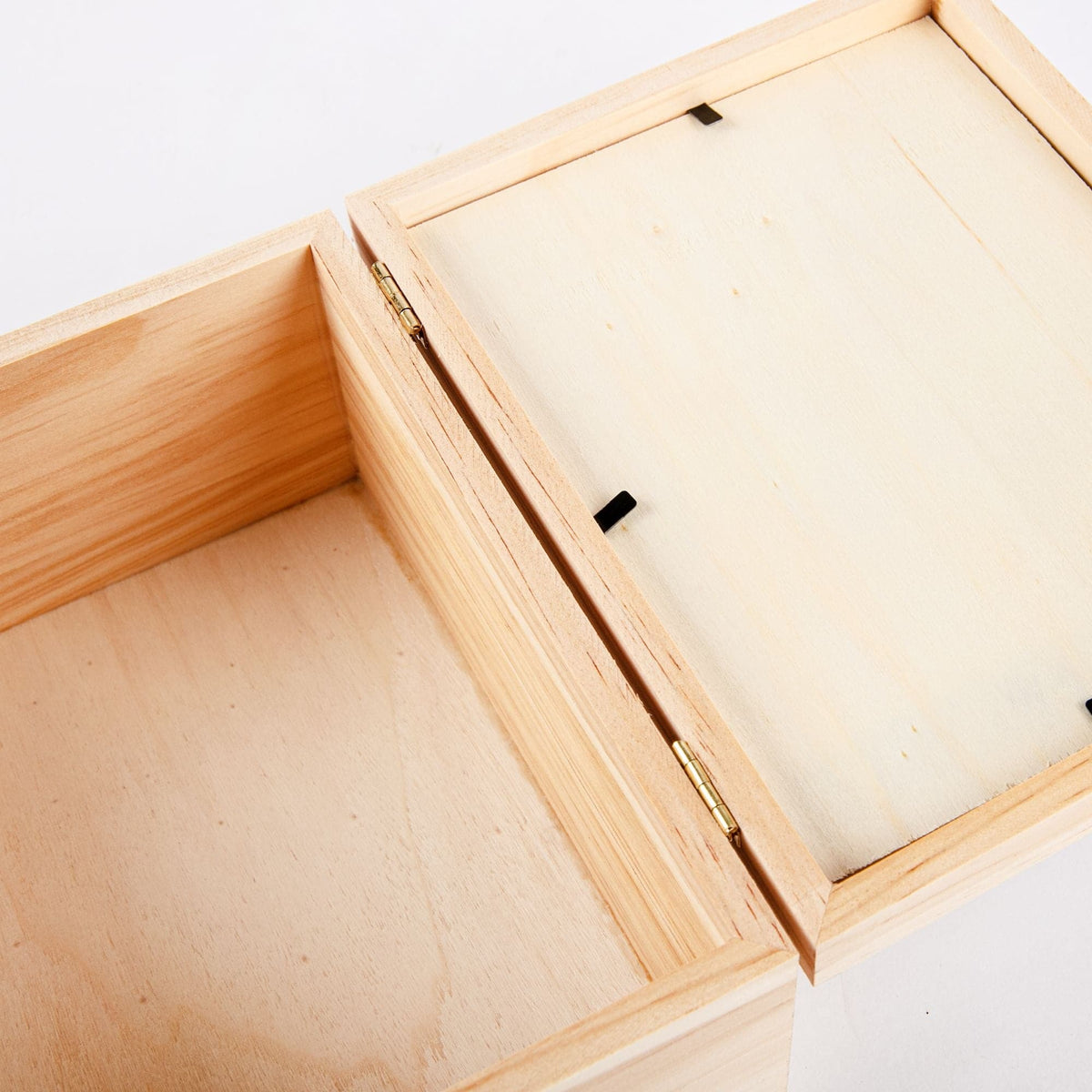Antique White Urban Crafter Pine Frame Storage Box 18x14x10cm Frames