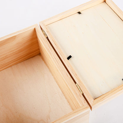 Antique White Urban Crafter Pine Frame Storage Box 18x14x10cm Frames