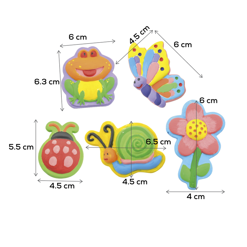 Dark Khaki Art Star Paint Your Own Garden Creatures Activity Kit Kids Craft Kits