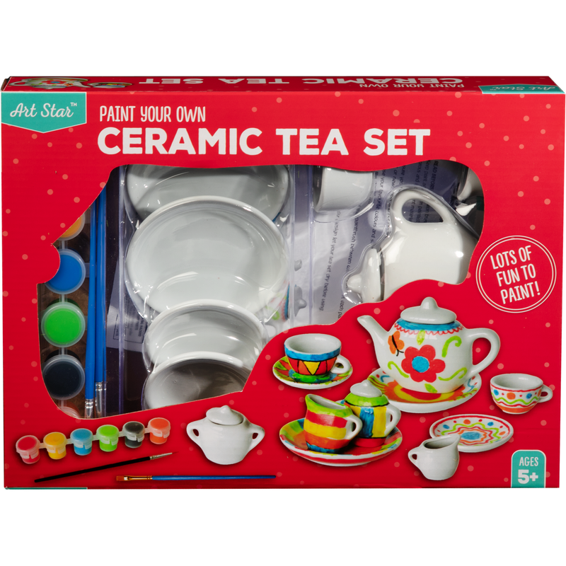 Art Star Paint Your Own Ceramic Tea Set