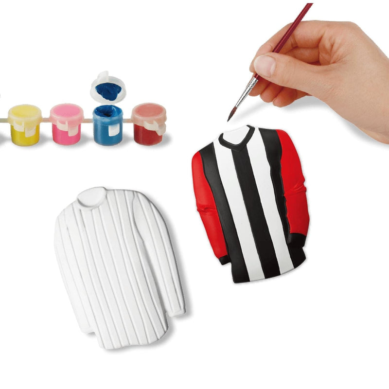 Light Gray Artstar Mould & Paint Plaster Football Jersey Kit Kids Craft Kits