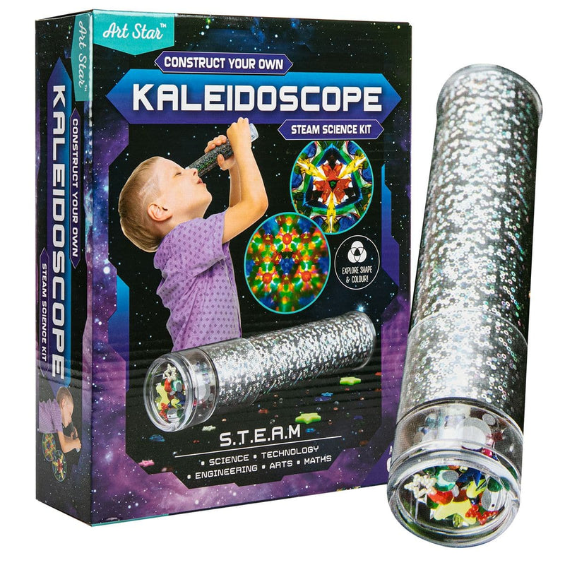 Gray Art Star Construct Your Own Kaleidoscope STEAM Science Kit Kids STEM & STEAM Kits