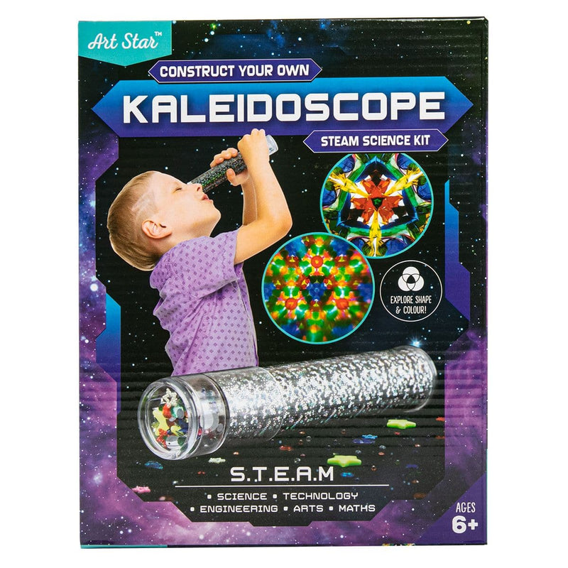 Gray Art Star Construct Your Own Kaleidoscope STEAM Science Kit Kids STEM & STEAM Kits
