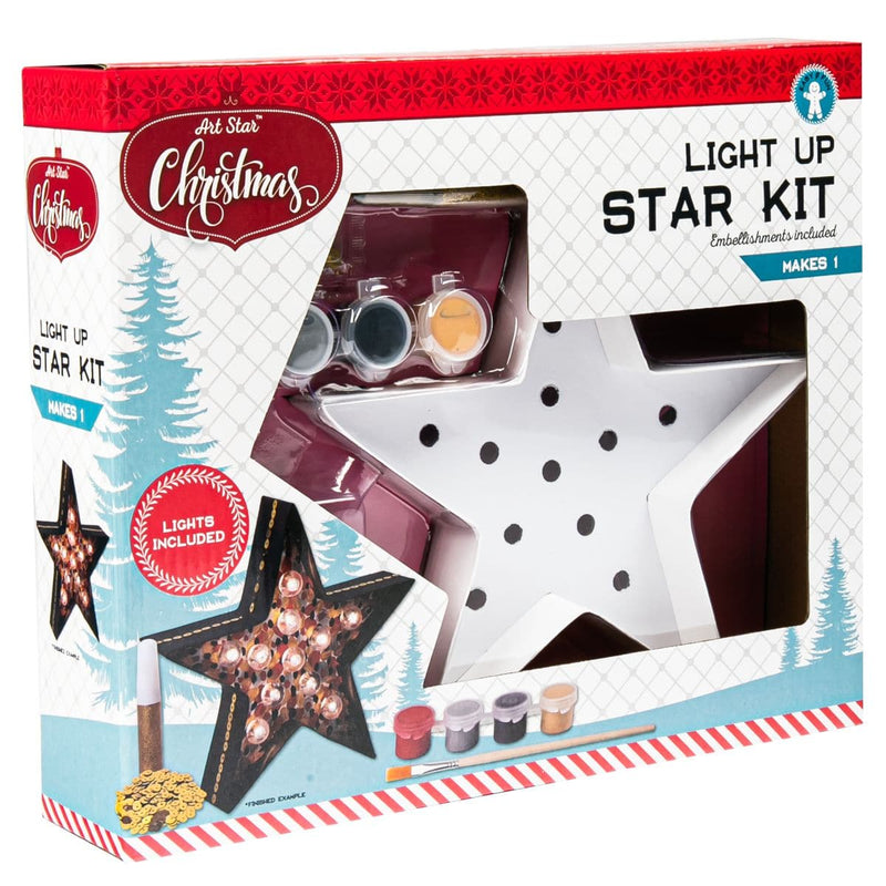 Dark Slate Gray Art Star Christmas Light Up Marquee Star Kit Christmas