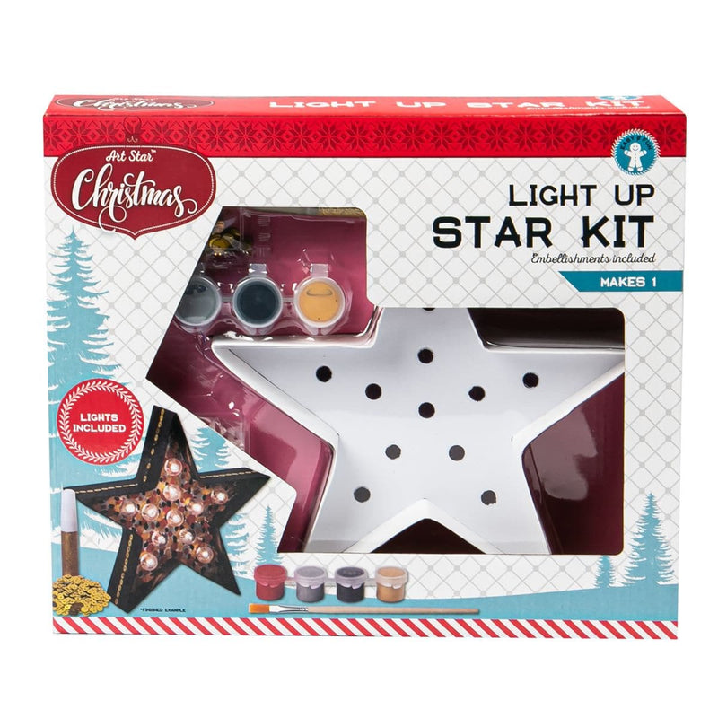 Lavender Art Star Christmas Light Up Marquee Star Kit Christmas