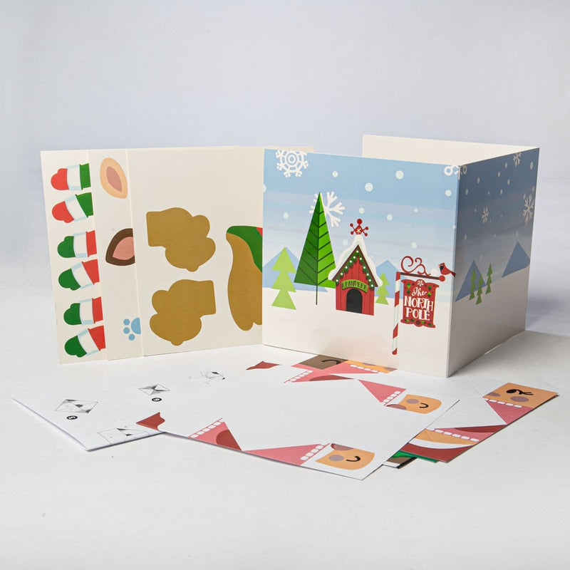 Dark Goldenrod Art Star Christmas Paper Origami Kit 11Pc Christmas