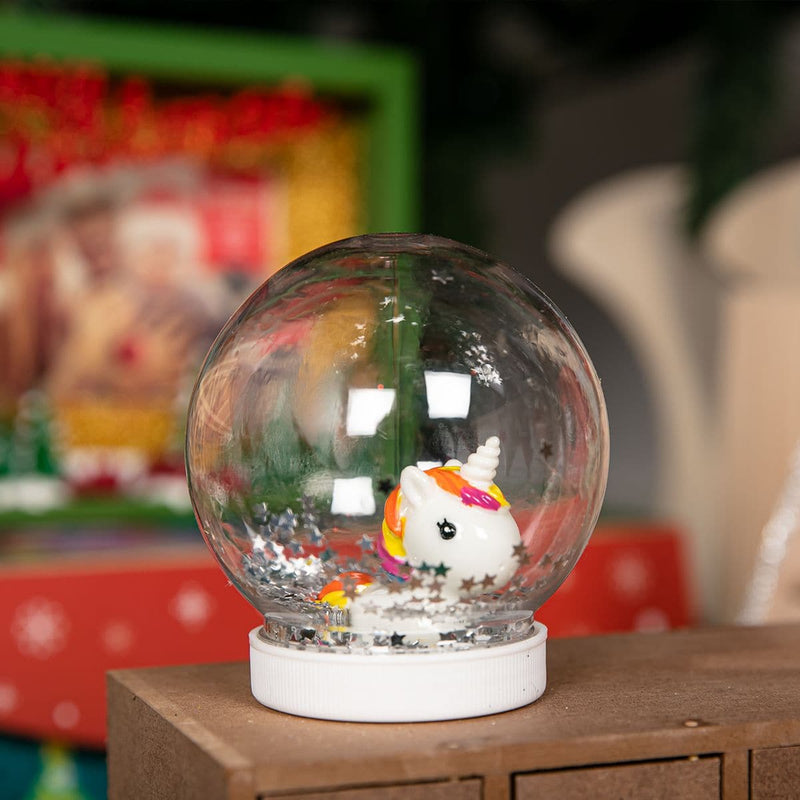 Sienna Art Star DIY Fillable Snowglobe Unicorn Christmas