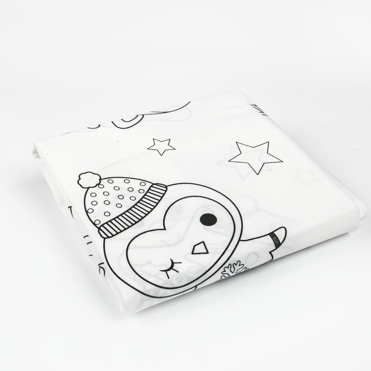 White Smoke Art Star Colour Your Own Tablecloth 155 x 75cm Christmas
