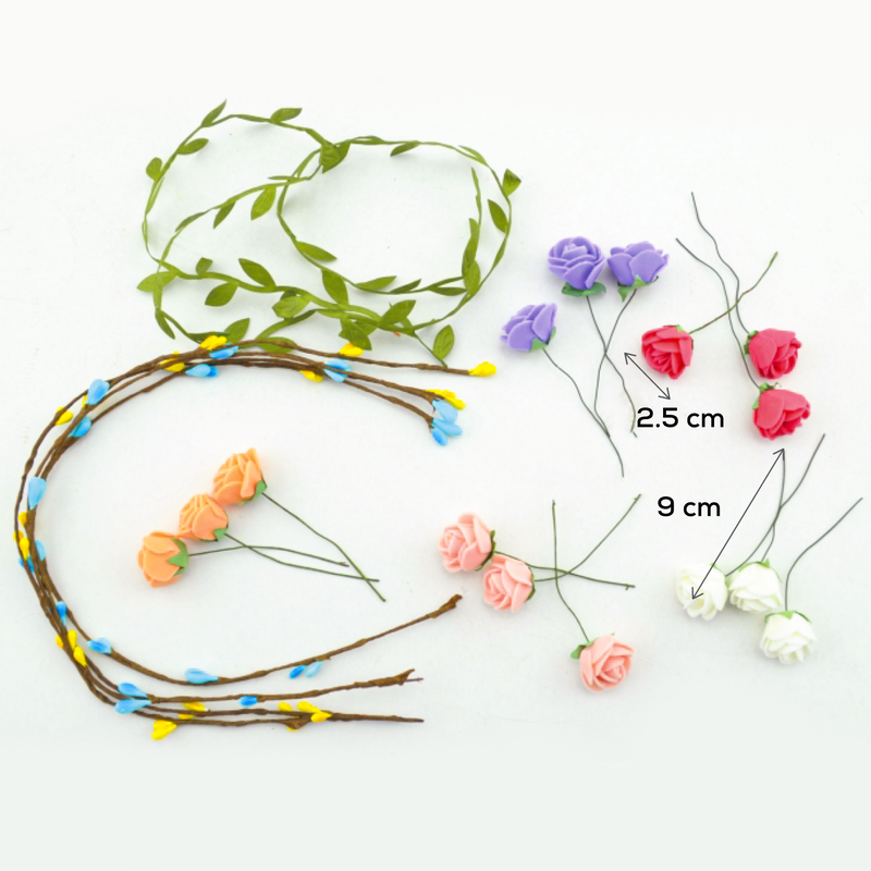 Kids DIY Flower Crown Kit