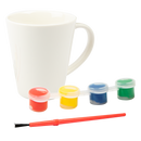 Antique White Art Star Paint Your Own Mug Kids Craft Kits