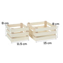 Light Gray Urban Crafter Plywood Crates Set Of 2 All Woodcraft