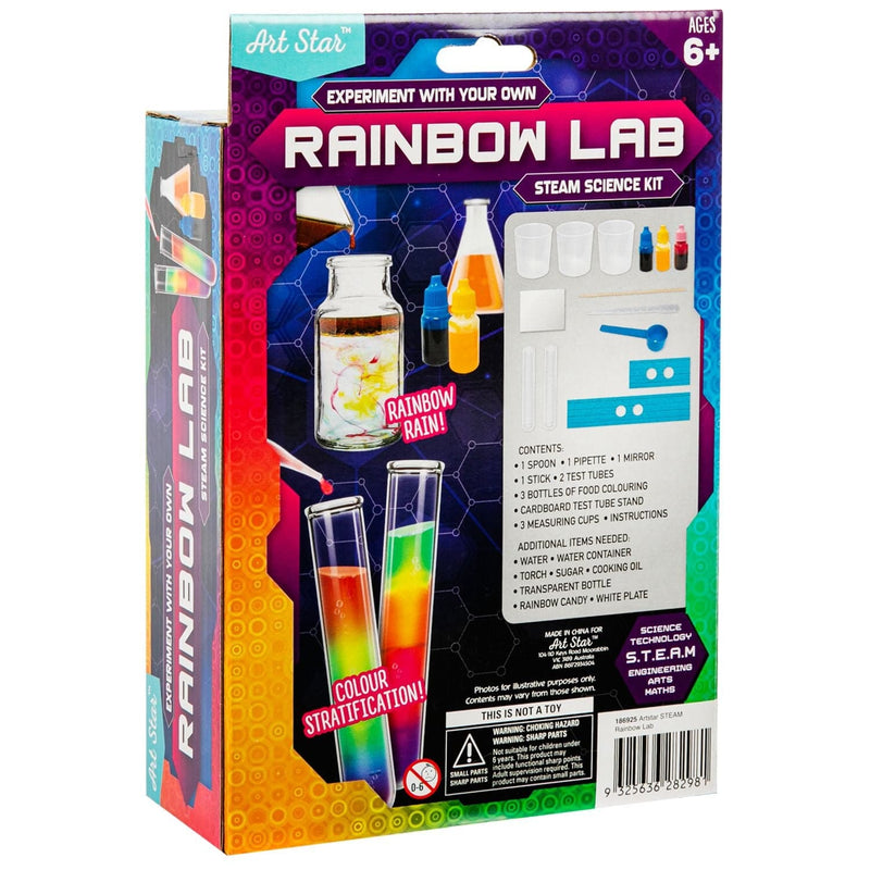 Black Art Star Experiment With Your Own Rainbow Lab STEAM Science Kit Kids STEM & STEAM Kits