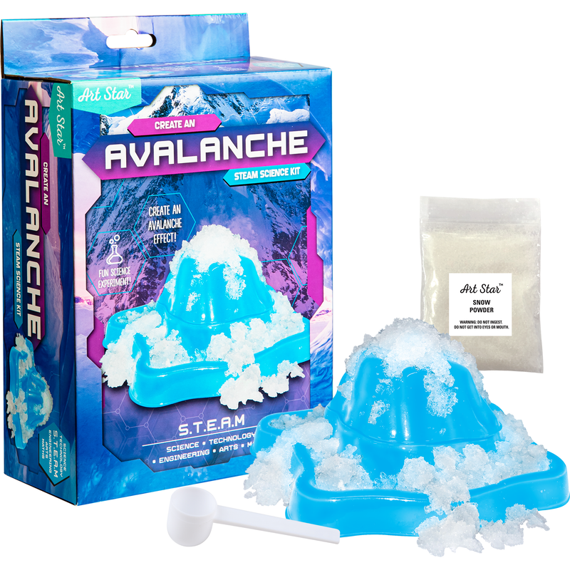 Light Gray Art Star Create An Avalanche STEAM Kit Kids STEM & STEAM Kits