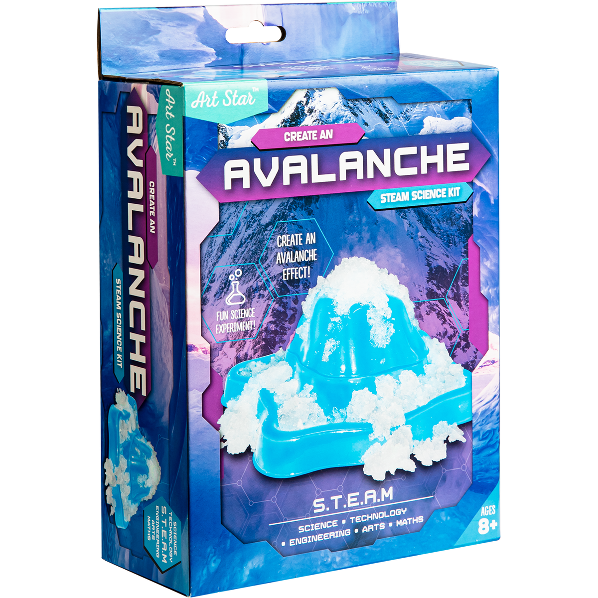 Steel Blue Art Star Create An Avalanche STEAM Kit Kids STEM & STEAM Kits