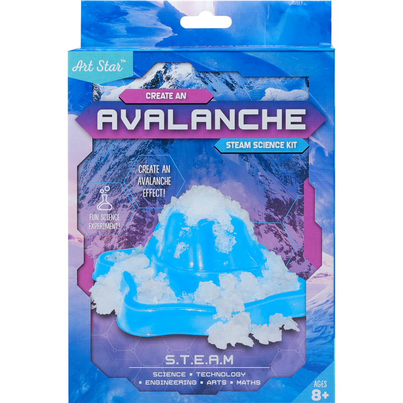 Steel Blue Art Star Create An Avalanche STEAM Kit Kids STEM & STEAM Kits